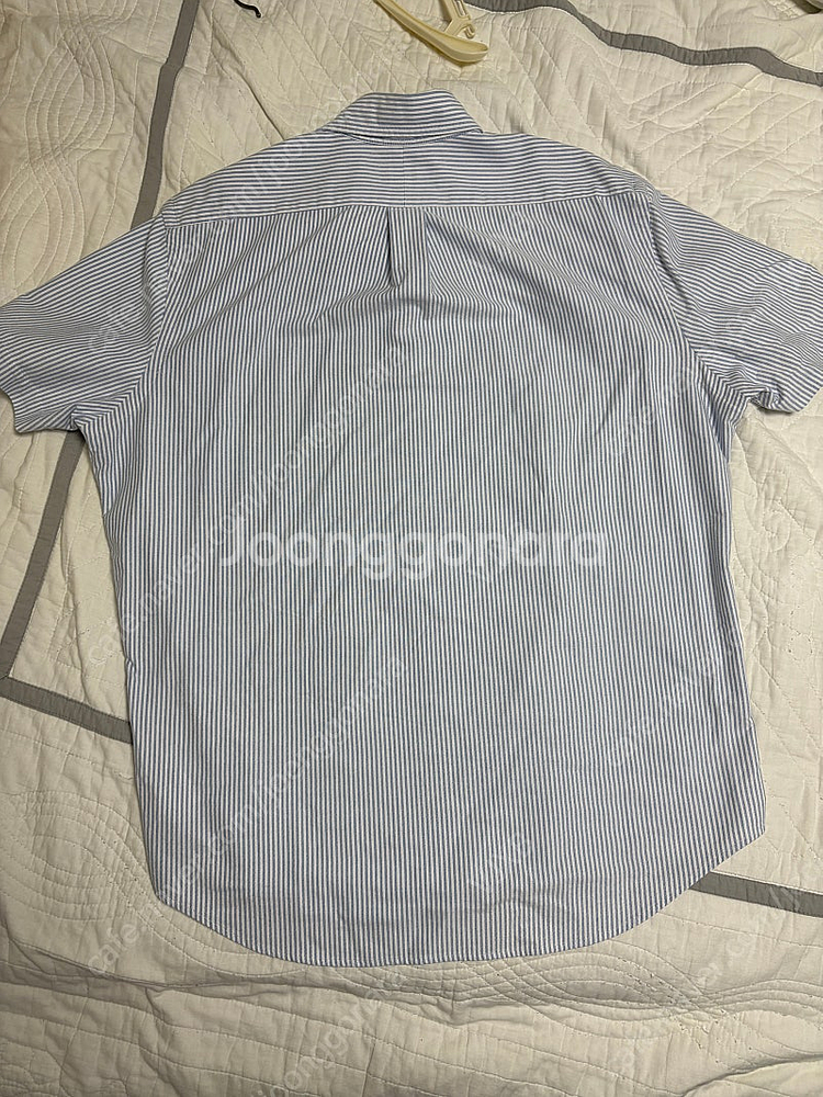 랄프로렌 빔즈 별주 콜라보 반팔 라이트 블루 스트라이프...--2