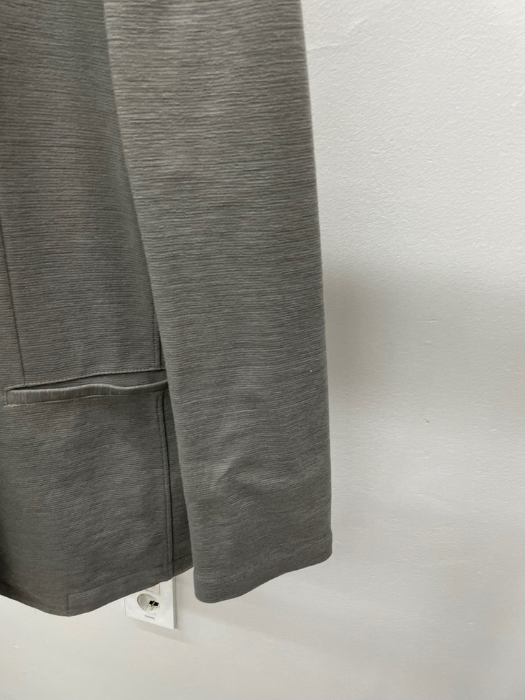 105,38)타임옴므 린넨 자켓,우영미 블루 워싱 롱 데님 팬츠 이미지