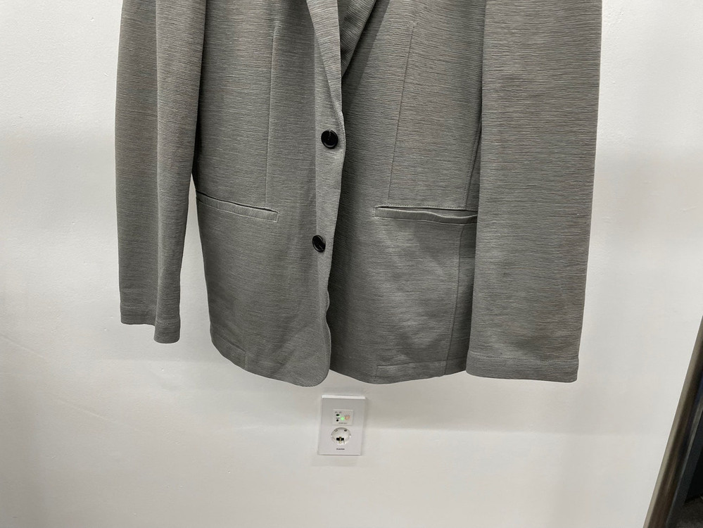 105,38)타임옴므 린넨 자켓,우영미 블루 워싱 롱 데님 팬츠 이미지