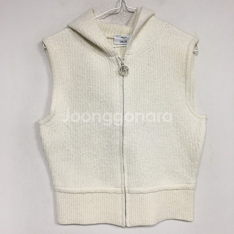 오브제 24FW 울 블렌드 후드 베스트 95 / 랑방 ...--1