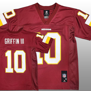 NFL Washington Redskins #10 Robert Griffin III 주니어풋볼져지 S(7-8세)/M(10-12세) 정품NFL (무료배송)