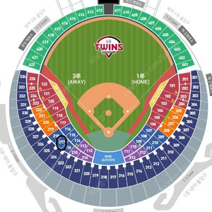 8월 31일(일) LG vs 키움전 3루 블루석(3연석) 팝니다!!
