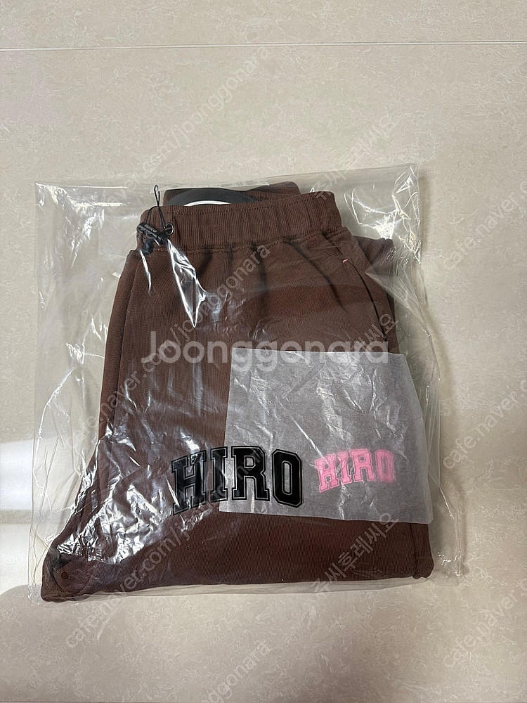 히로 블랭크 조거 팬츠 브라운 150--1