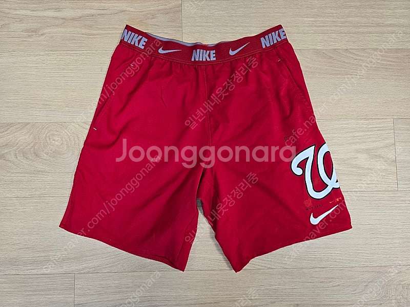 나이키 어센틱 컬렉션 드라이핏 워싱턴 내셔널스 반바지 ...--0