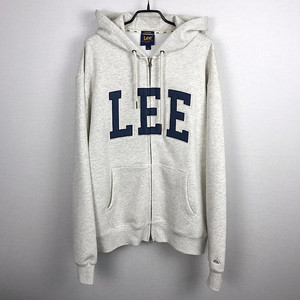 리 Lee 데님 아플리케 후드 집업 티셔츠 남성XL