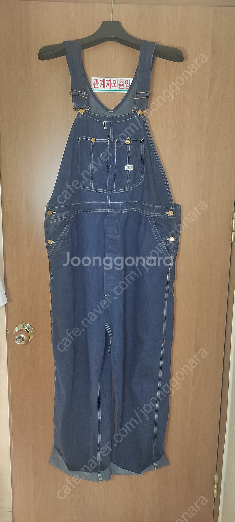 70s Lee 데님 오버롤 빅사이즈--0
