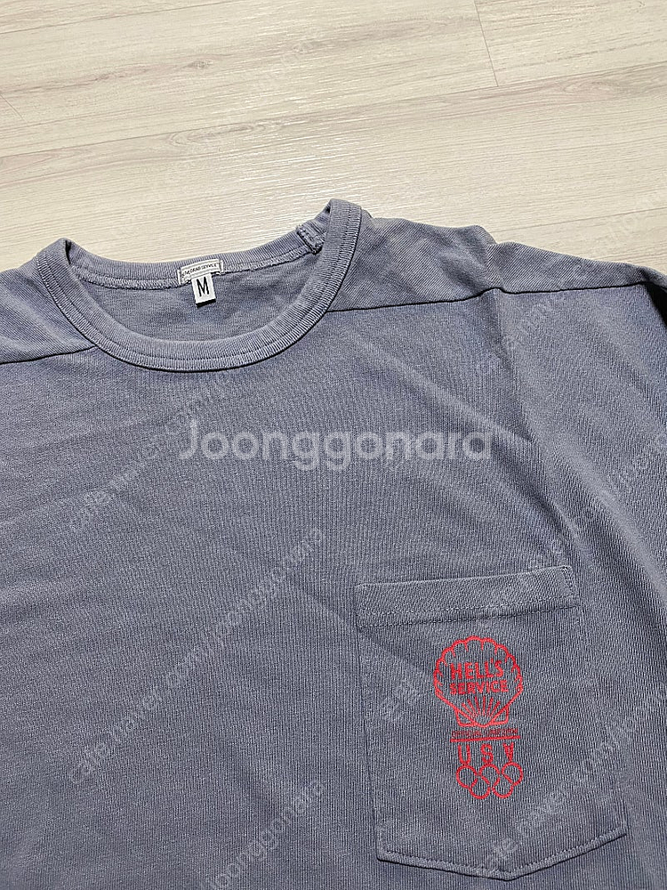 ODS 올리브드랩서비스 POAM TEE 롱슬리브 그레이...--1