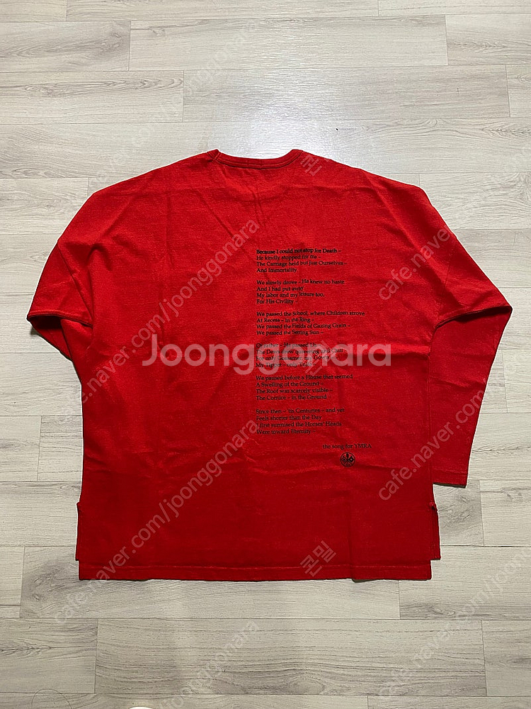 ODS 올리브드랩서비스 POAM TEE 롱슬리브 그레이...--5