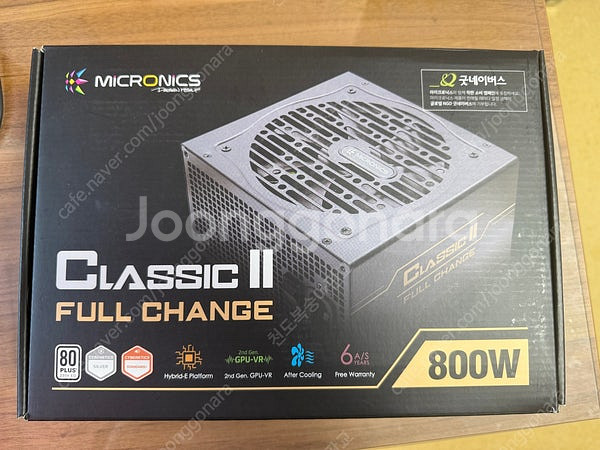 마이크로닉스 Classic II 풀체인지 800W 판매...--0