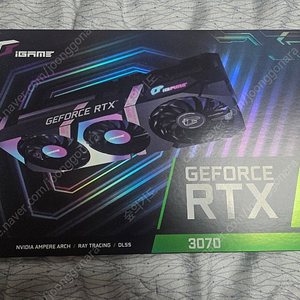 컬러풀 RTX3070 울트라 OC 팝니다