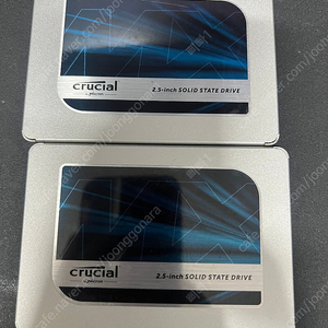 Crucial MX500 2.5인치 SSD 500GB 두개