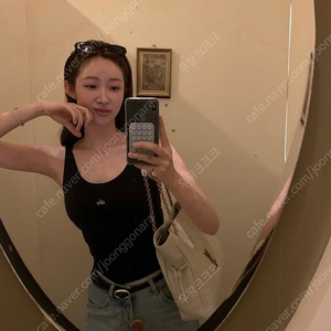알로 요가 alo Ribbed Prosper Tank 나시 탱크 XS