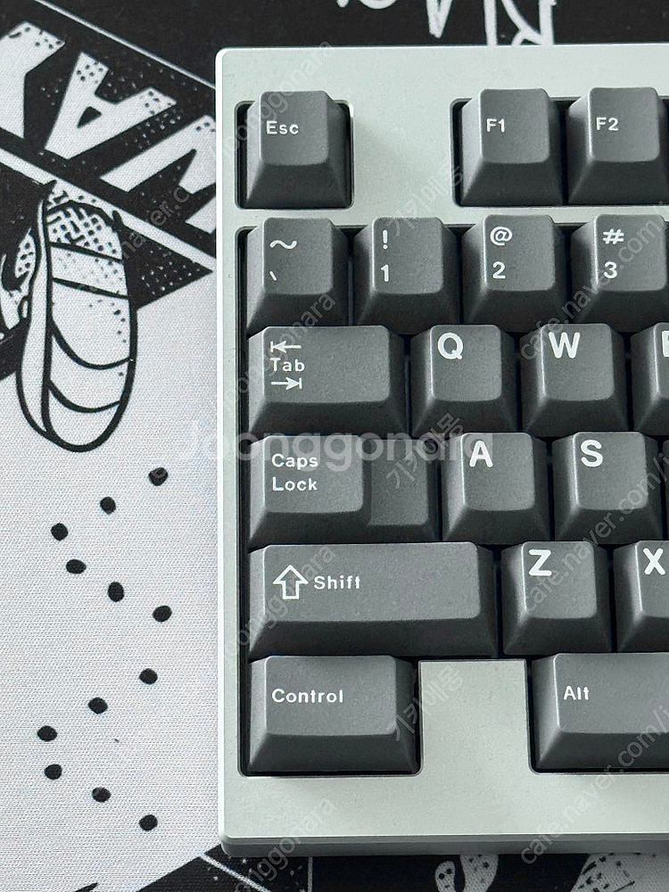F1-8X v2 실버 그레이 커스텀 키보드 [상컬]--1