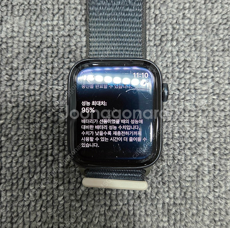 애플워치 se2 44mm gps 미드나이트 스포츠밴드--2