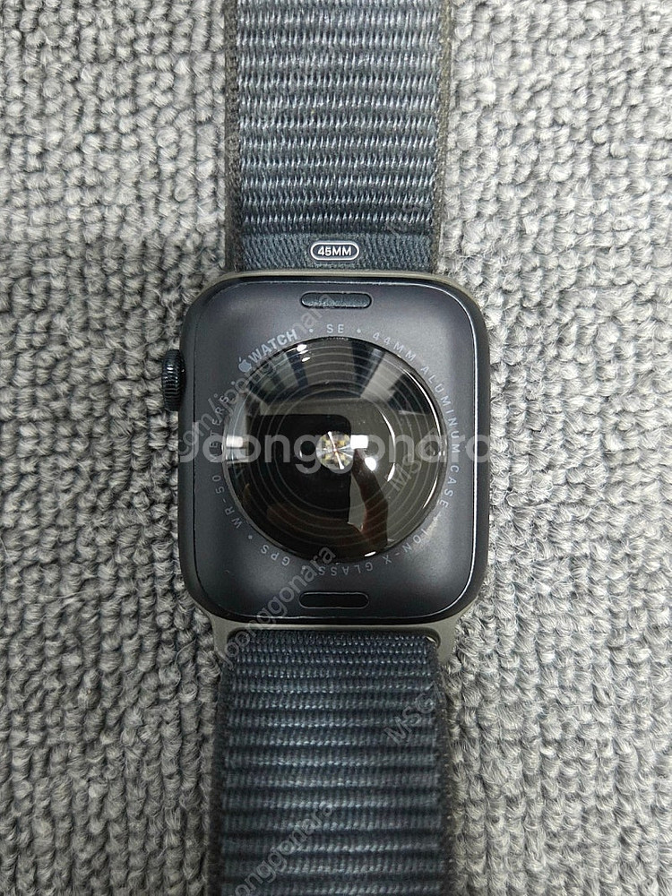 애플워치 se2 44mm gps 미드나이트 스포츠밴드--3