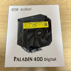 (미개봉, 택포)PALADIN 400 DIGITAL 팔라딘 400 디지털 CPU 공랭 쿨러 판매