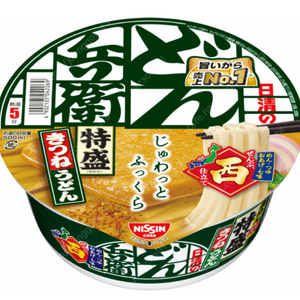 닛신 돈베이 키츠네 유부 우동 서일본 한정 130g