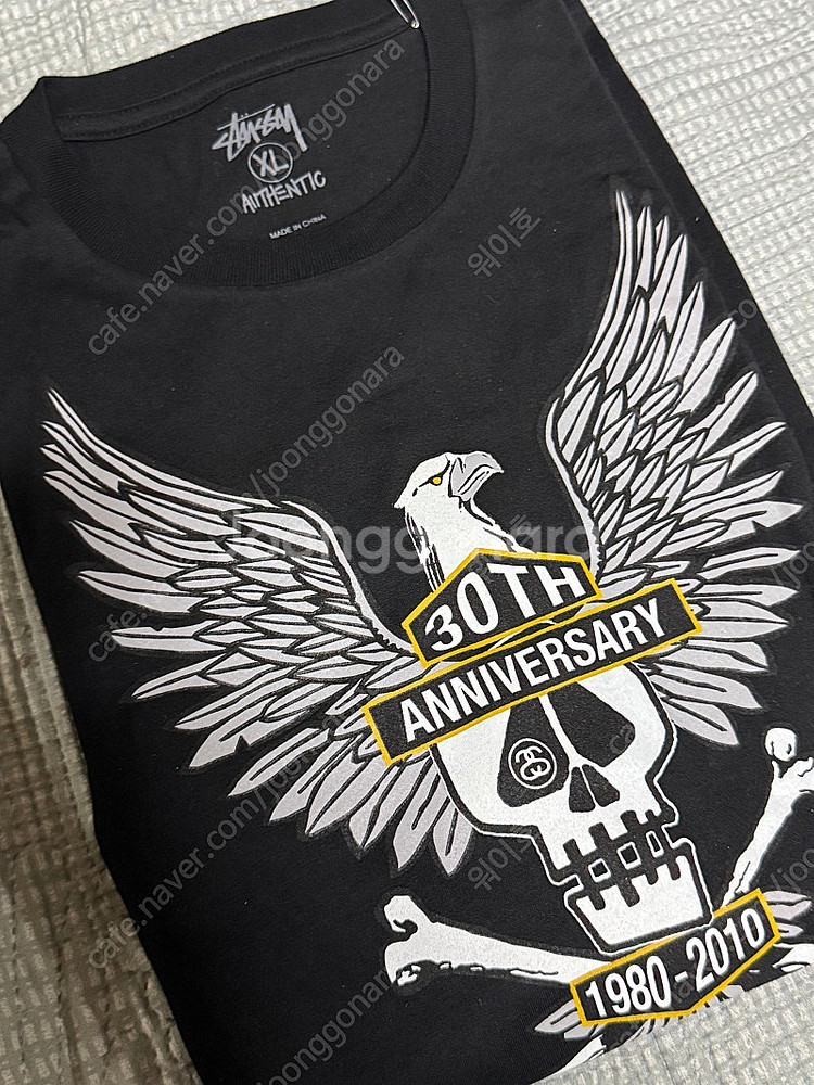 스투시 30주년 콜라보 티셔츠 XL--1