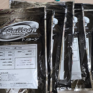 T-Balloon , 티벌룬 풍선 6개