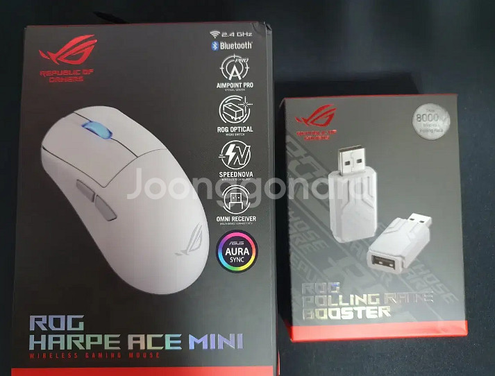 asus rog harpe ace mini + 폴링부스...--0