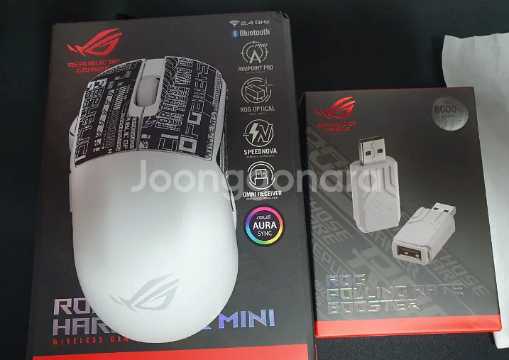 asus rog harpe ace mini + 폴링부스...--2