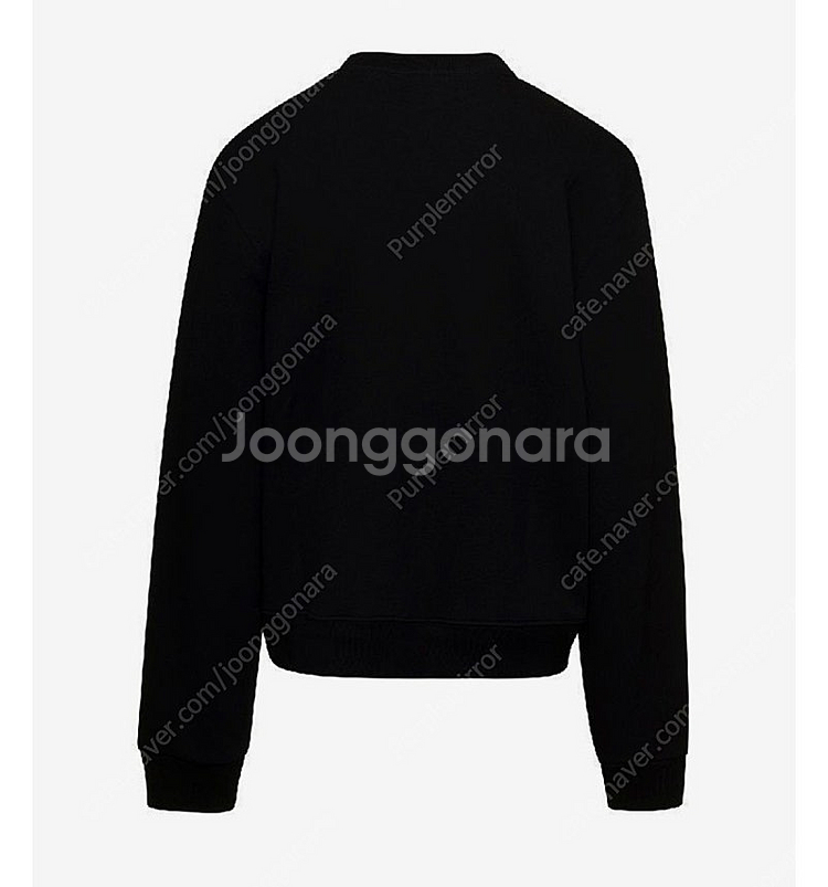 (L) Amiri 아미리 프론트 로고 스웨트셔츠 블랙--7