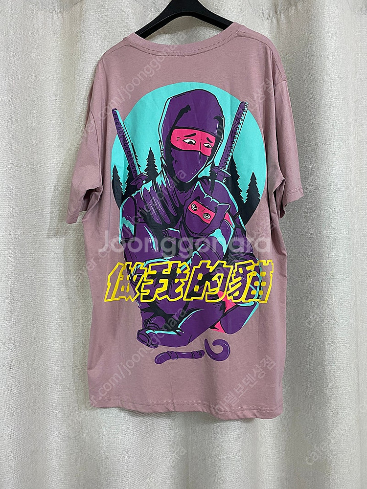 새상품) Be my kitty 프린팅 반팔 티셔츠 xl--0