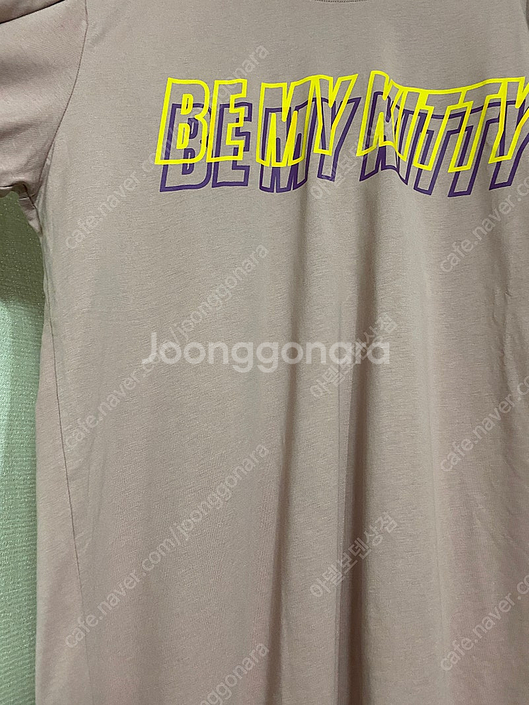 새상품) Be my kitty 프린팅 반팔 티셔츠 xl--2