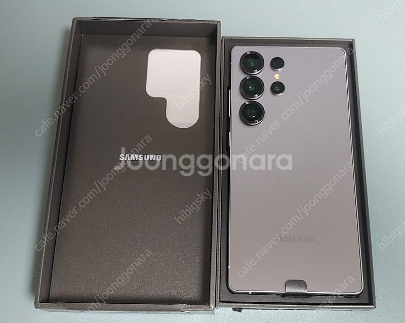 자급제 갤럭시 S25 울트라 실버블루 512GB--2