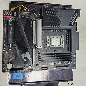 부산) 메인보드 기가바이트 Z790 어로스 엘리트 ax 팝니다.