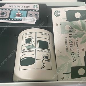스타벅스 데비텀블러 414ml+무료음료쿠폰+5천원기프트카드