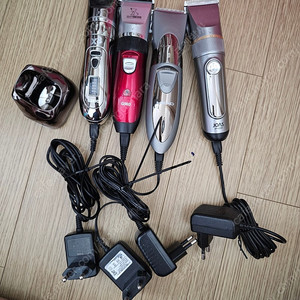 바리깡 4종 어댑터포함 일괄 3만