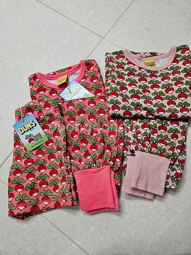 던스 25여름 티로즈3종, 이브닝샌드2종 긴팔 상하세트 일괄(98/8692사이즈)--1