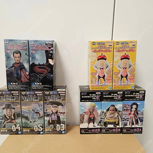 여러가지 월콜 피규어 판매 원피스 DC 마블 월드콜렉터블 나의히어로아카데미아