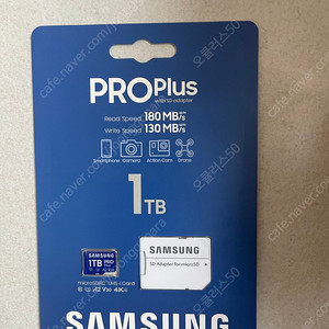 삼성 마이크로SD 1TB 프로플러스(pro plus) 팝니다