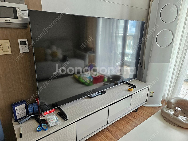 삼성 75인치 QLED TV 팝니다--0