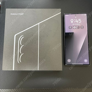 갤럭시 z Fold7 폴드7 1TB 제트블랙 자급제
