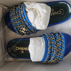 샤넬 체인슬리퍼 쿠파컬렉션