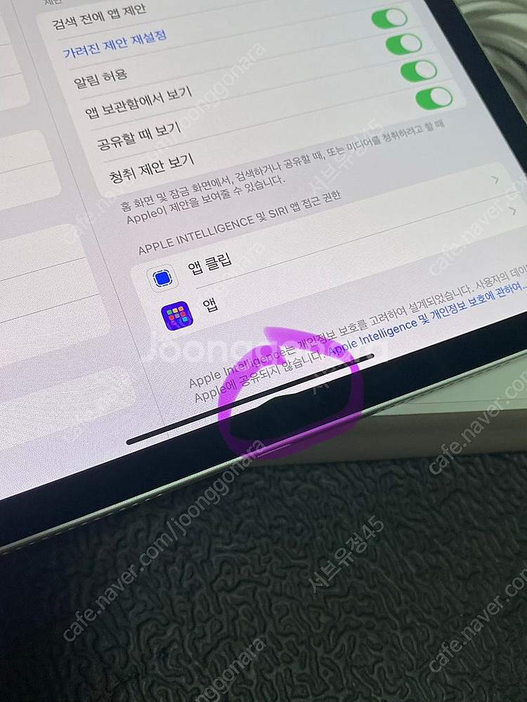 아이패드프로 M4 11인치 실버 256GB wifi 액...--6