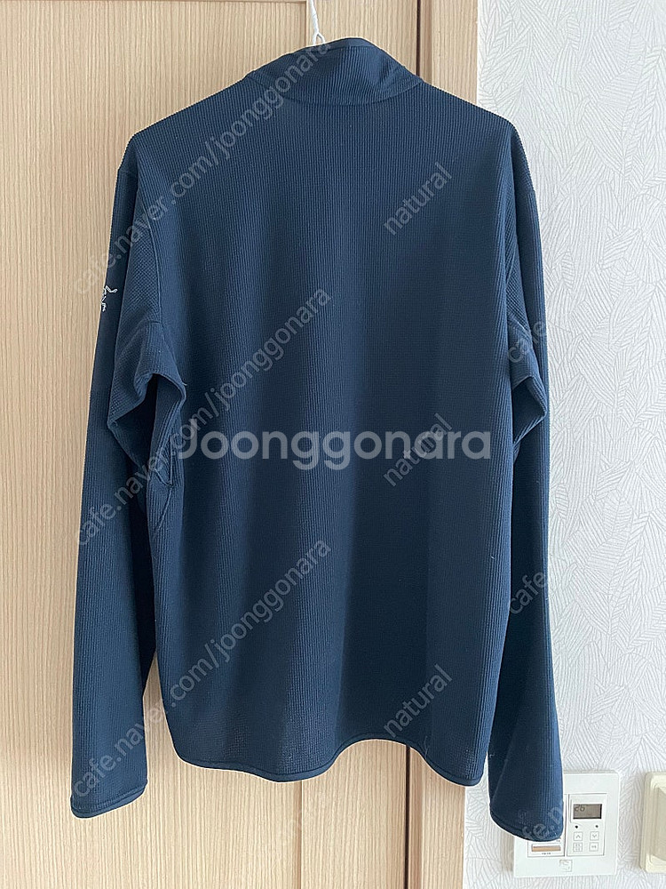 아크테릭스 델타 LT 집업 넥 M 네이비--1