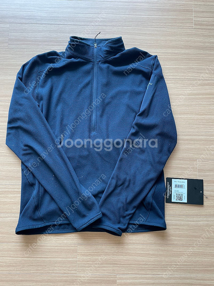 아크테릭스 델타 LT 집업 넥 M 네이비--6