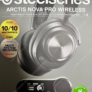 스틸시리즈 ARCTIS NOVA PRO X 무선 게임 헤드셋 HS25