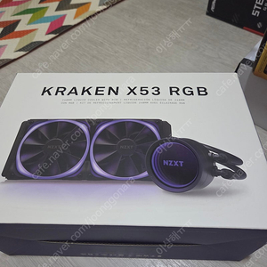 NZXT 크라켄 X53 RGB 화이트 팝니다