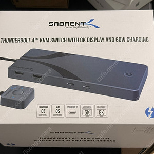 SABRENT 썬더볼트4 KVM 스위치