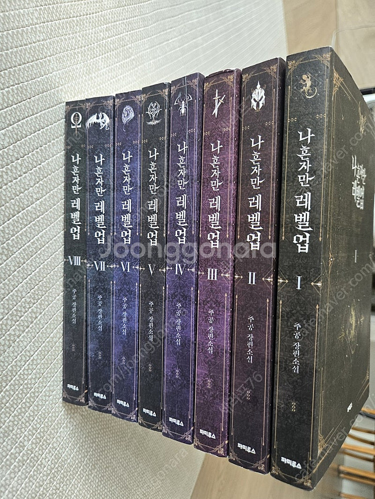 나혼자만 레벨업 소설 8권 전권--0