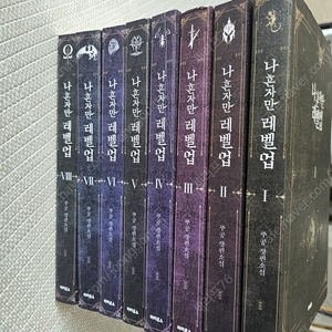 나혼자만 레벨업 소설 8권 전권