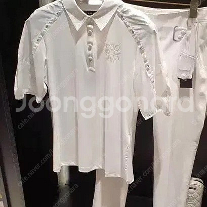 세인트 앤드류스 여성 반팔티 화이트 XL사이즈(77)--1