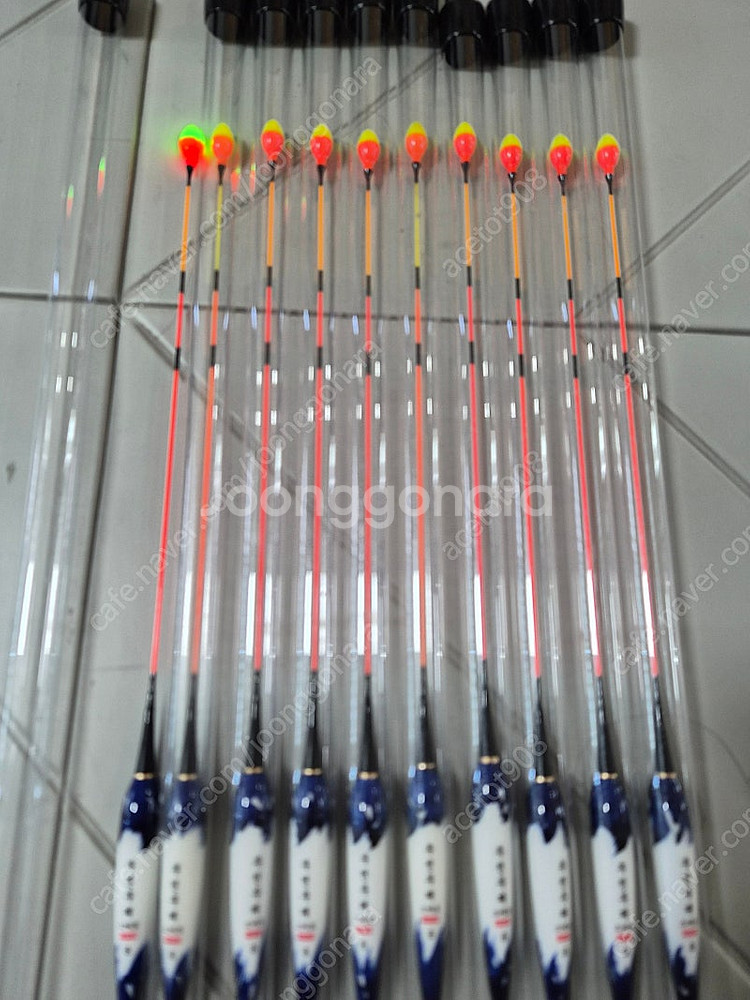 (입질시색변함) 스마트전자찌(2점등) 무전무패Led전자...--3