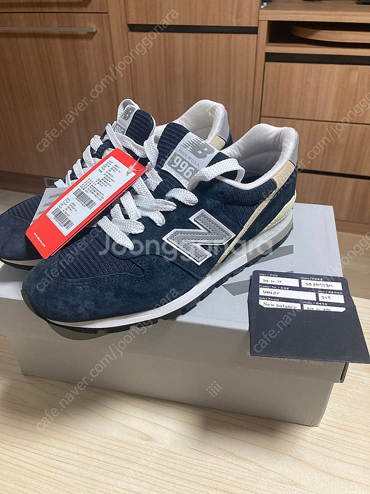 뉴발란스 996 USA 네이비 265 사이즈. U996...--0