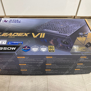 SUPER FLOWER LEADEX VII 850W GOLD PLUS 풀 모듈러